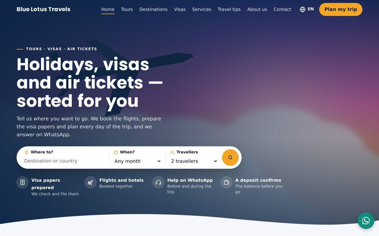TripDesk — Travel Agency Management System